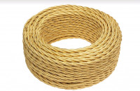 Bironi Провод 3*0,75 Золото (глянец) 150м, B1-432-079-150 Bironi Провод 3*0,75 Золото (глянец) 150м, B1-432-079-150