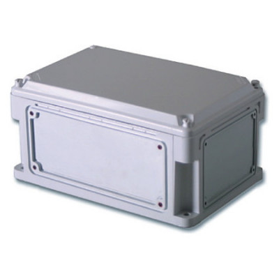 Корпус IP67,300х150х146 (выс.крышки 21),стнк.выбв.флнц.,непрозр.крыш. (упак. 1шт), ДКС 531210