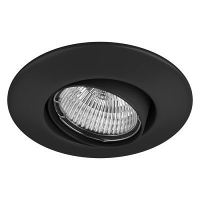 Lightstar 011057 Светильник LEGA 11 ADJ MR11/HP11 ЧЕРНЫЙ (в комплекте)