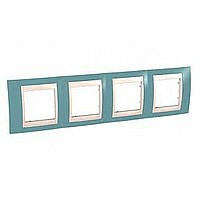 ХАМЕЛЕОН РАМКА 4-постовая, горизонтальная, БЕЖЕВЫЙ/ СИНИЙ