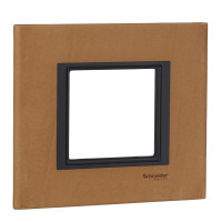 MGU68.002.7P1 - UNICA CLASS РАМКА 1-постовая, СВЕТЛАЯ КОЖА