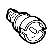 Legrand Замок с двусторонним ключом - для металлических или остекленных дверей XL? - с 1 комплектом из 2 ключей, 020296