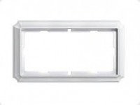 Antique Рамка 2-ная без перегородки, полярно-бел.