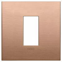 19641.11 - Vimar Накладка Classic на 1 модуль медь зачищенная щеткой