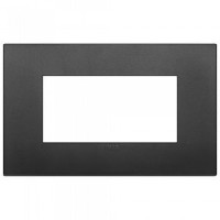 Vimar Накладка CLASSIC на 4 модуля черная, 19654.71