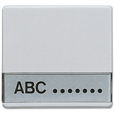 Клавиша с полем для надписи для выключателей, 600NA