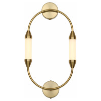 ST LUCE SL6004.301.02 Бра ST-Luce Латунь/Белый LED 2*4W 3000K