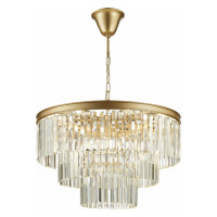 ST LUCE SL1624.203.12 Люстра подвесная ST-Luce шампань/прозрачный E14 12*40W