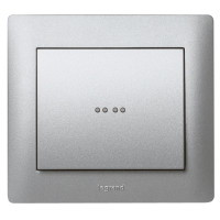 Legrand Лицевая панель - Galea Life - простая - с индикацией - White, 771034