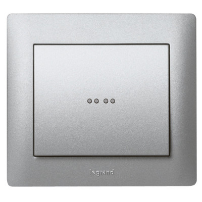 Legrand Лицевая панель - Galea Life - простая - с индикацией - White, 771034