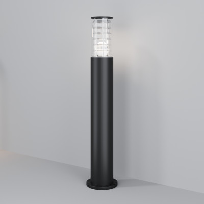 Maytoni Outdoor Bronx Черный Фонарь уличный столб 1xE27 60W, O576FL-01B