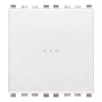 Vimar Переключатель с 4-мя контактами ( инвертор ) 1P осевой 16AX 2M, белый, 20113.2.B