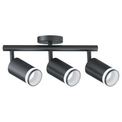 Cветильник настенно-потолочный под лампу GU10, черный ML233 LUNA, Feron 41491