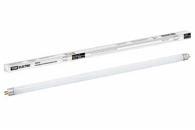 Лампа люминесцентная линейная двухцокольная ЛЛ-16/13 Вт, T5/G5, 6500 К, длина 531,1мм TDM Electric, SQ0355-0020