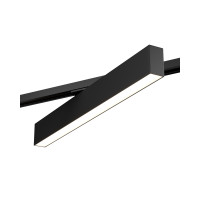 Denkirs DK6630-BK Трековый светильник IP 20, 20 Вт, LED 3000, черный, алюминий