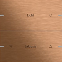 503238 Gira Клавиша 2-ная  для сенс.  выкл.Gira 4 KNX, ГРАВИРОВКА