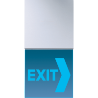 Крышка LED сигнального света для блока SV539LED; алюминий, AL2539N71LEDB