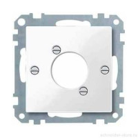 SM Накладка для разъёма XLR, бел. SM Накладка для разъёма XLR, бел.