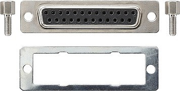 Штепсельный разъем D-Subminiature 25-контактный