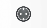 Abb NIE Накладка для розетки SCHUKO с плоской поверхностью, серия SKY Moon, коль, 2CLA868890A1501, 8688.9 CN