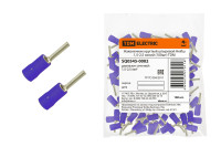 Наконечник круглый штыревой НкИш 1,5-2,5 синий (100шт) TDM Electric, SQ0545-0002