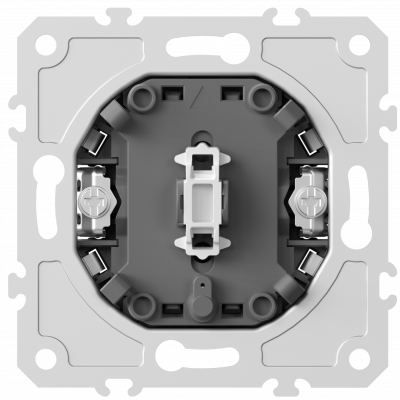Donel механизм кнопки звонка 1-но клавишный, 1н.о. 10 A 250 В~, серия DA, DB15100