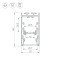 Профиль с экраном S2-LINE-3360-2500 ANOD+OPAL (Arlight, Алюминий), 021171