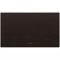 Vimar Накладка EIKON EVO для 5 модулей британского стандарта, венге ( мин. 20 шт.), 21667.33