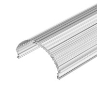 Экран ARH-WIDE-B-H20-2000 Round Clear-PM (Arlight, Пластик), 016624