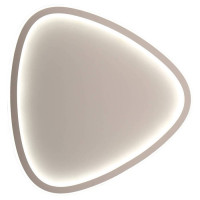 Светильник светодиодный управляемый с пультом 72W, Max. 5040Lm, 3000К-6500K, IP20, белый AL5830 TRIANGLE, Feron 41693