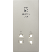 накладка бритвенной розетки сталь, SOES7522PL