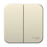 BLANCA О/У 2-клавишный ВЫКЛЮЧАТЕЛЬ (cх.5), 6А, 250В, МОЛОЧНЫЙ BLANCA О/У 2-клавишный ВЫКЛЮЧАТЕЛЬ (cх.5), 6А, 250В, МОЛОЧНЫЙ