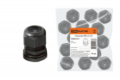 Сальник MG LX 32 диаметр проводника 18-25мм IP68 TDM Electric, SQ0806-0011