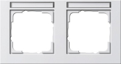 109229 Gira Рамка 2-я горизонтальная с полем для надписи