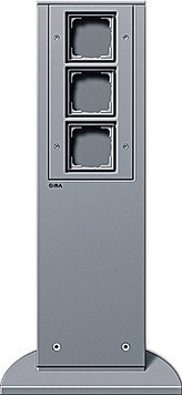 134526 Gira Энергетическая стойка 491 мм с тремя свободными гнездами