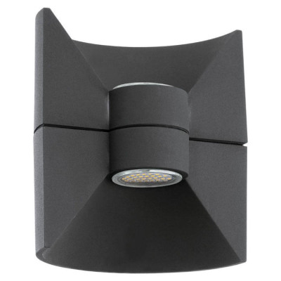 93368 Уличный светодиодный светильник настенный REDONDO, 2х2,5W(LED), нерж. сталь, алюминий, антраци