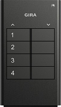512400 Gira Ручной передатчик KNX RF, 4-клав.
