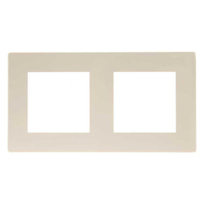 Simon Рамка 2 поста, сл кость, 2400620-031