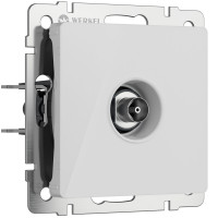 Werkel W1183041/ ТВ-розетка оконечная (белый акрил), a064018