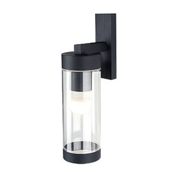 Светильник садово-парковый Gauss Clio на стену вниз 60W, 1*E27, 76*298*133мм, 220-240V / 50Hz, IP54 (1/12), GD018