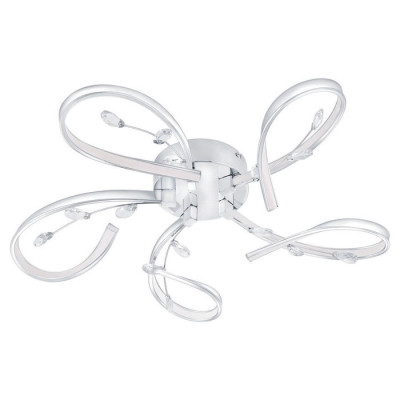 97487 Светодиод. настенно-потол. светильник VALLEMARE, 5х6,6W (G9), 5х800lm, ?650, H125, алюминий, с