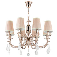 Lightstar 691084 (MD700001-8) Люстра подв CAPPA 8x40W E14 РОЗОВЫЙ ХРОМ (в комплекте)