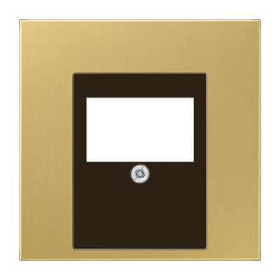 Крышка для ТАЕ и USB розеток, фиксация винтом; металл; латунь classic; Messing, ME2969TC