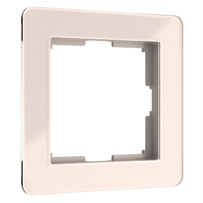 Werkel W0012743/ Рамка на 1 пост Acrylic (айвори), a060537