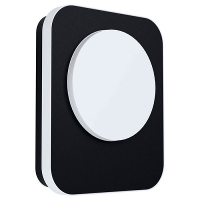 99583 Уличный светод. настен. светильник MADRIZ, 9W(LED), H190, L230, 993lm, лит. алюм., черный/плас