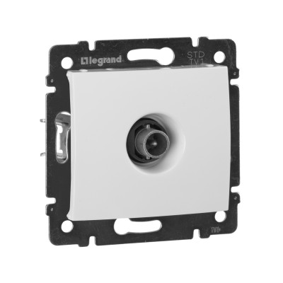 Legrand Розетка TV (телевизионная) - Legrand Valena - "звезда" - белый, 774429