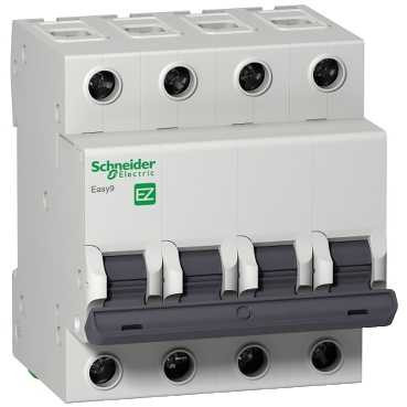 Schneider Electric EASY 9 Автоматический выключатель 4P 50A (C)