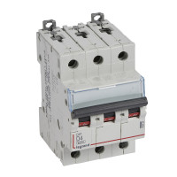 Legrand DX3 Автоматический выключатель 3P 4A (D) 10kA