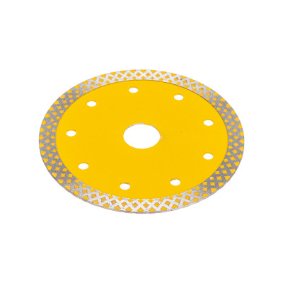 Диск алмазный отрезной сплошной, 125х22,2мм, сухой/мокрый рез KRANZ, KR-90-0116