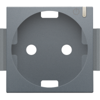 Niko Home Control Свинцово-серый Накладка розетки Zigbee, 220-66930